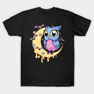 Pastel Goth Owl T-Shirt